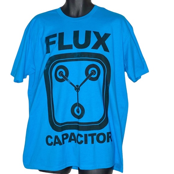 Back to the Future Flux Capacitor men’s graphic T-shirt size XL - Picture 1 of 6